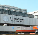 The private wing at St Thomas' Hospital